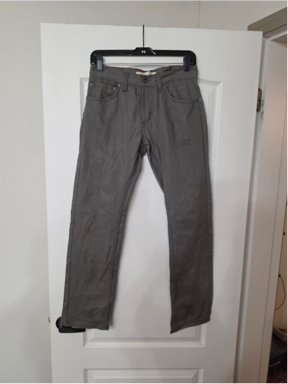 Men's Levi's 511 Slim Jeans Grey Waist 28